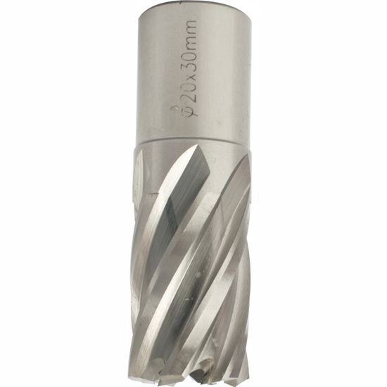 Annular Hole Cutter Hss 20 X 30mm Weld Shank 19.05mm