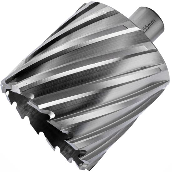 Annular Hole Cutter Hss 65 X 55mm Weld Shank 19.05mm