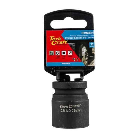 22mm 1/2" Drive 6pt Impact Socket