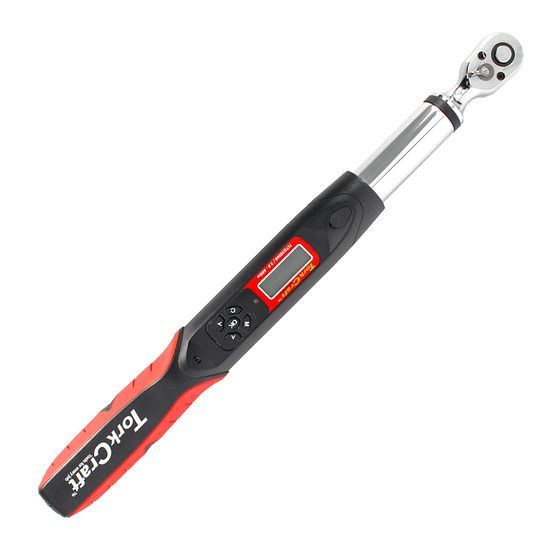 Digital Torque Wrench 3/8" X 2.0 -60nm 2% Acc. 0.01 Res. 36 X Gear