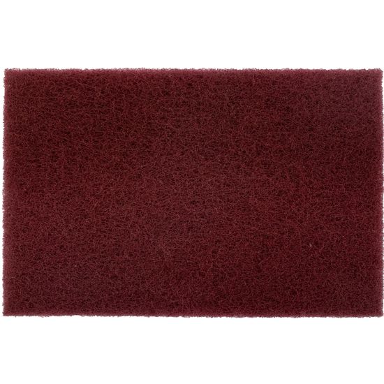 Pad Non Woven Industrial Strength 150 X 230mm Super Fine Maroon 20pc