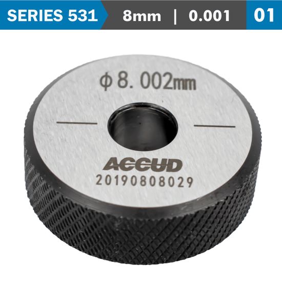 Setting Ring 8mm 0.001mm Acc.