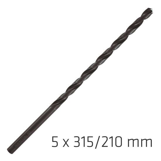 Hss Drill Bit 5mm 315x210mm Extra Long