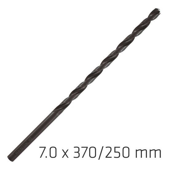 Hss Drill Bit 7mm 370x250mm Extra Long