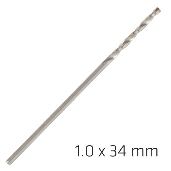 ALPEN Pro Hss 1mm Drill Din 338 Rn 135 Split Point Plastic Wallet (1