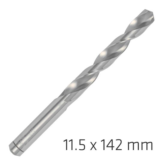 ALPEN Pro Hss 11.5mm Drill Din 338 Rn 135 Split Point Plastic Wallet