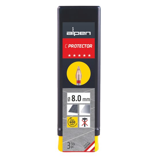 Porcelain C Protector Drill Bit 8.0mm Inp