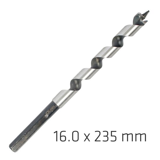 Wood Auger Drill Bit 16 X 235mm