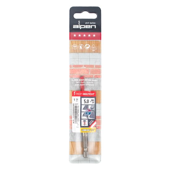 Profi Multicut Drill Bit 5mm Hex Shank