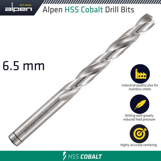 Hss Cobalt Drill Bit 6.5mm