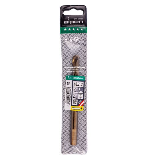 Hss Cobalt 10.2 Plw Grip 3-sided