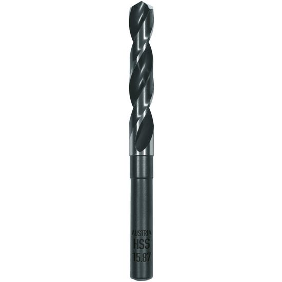 Hss Twist Drill 21mm 159x86mm Reduced Shank 12,7 Mm