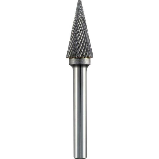Tc Rotary Burr 12mm Conical Pointed Nose For Hard Metals