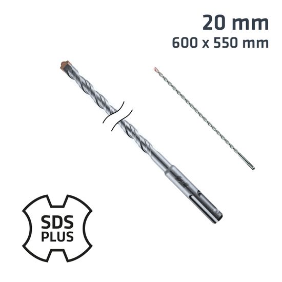 Sds Plus Drill Bit 600x550 20mm