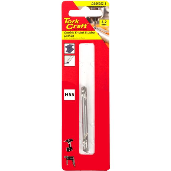 Double End Stubby Hss 5.2mm 1 Pc