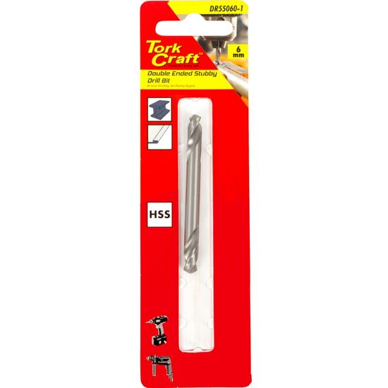 Double End Stubby Hss 6mm 1 Pc