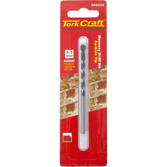 Drill Bit Masonry/concrete 5.5mm 1/card