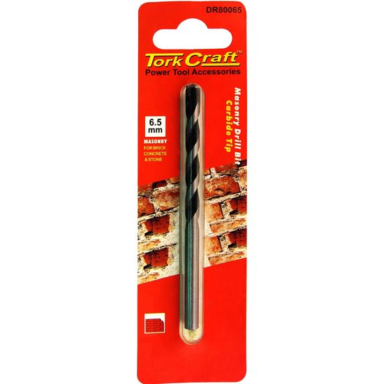 Drill Bit Masonry/concrete 6.5mm 1/card