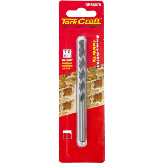 Drill Bit Masonry/concrete 7.0mm 1/card