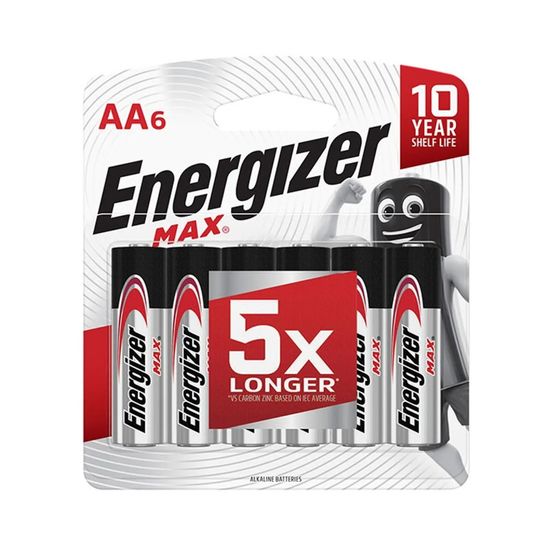 Max Aa Battery-6pack (moq12) ENERGIZER