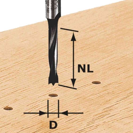 Dowel Drill Hw D10-30 Z