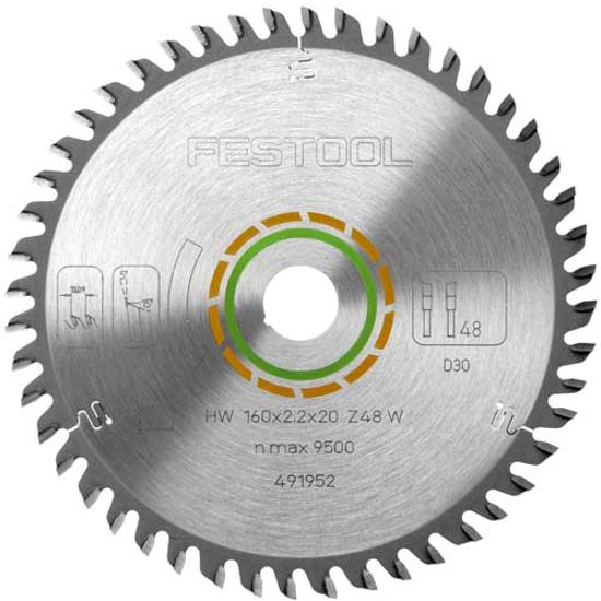Saw Blade Hw 160 X 2,2 X 20 W48 Tct Circular Saw