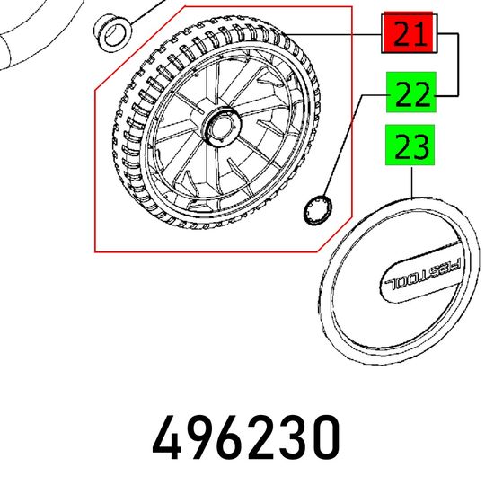 Wheel Et-bg Ct26-36