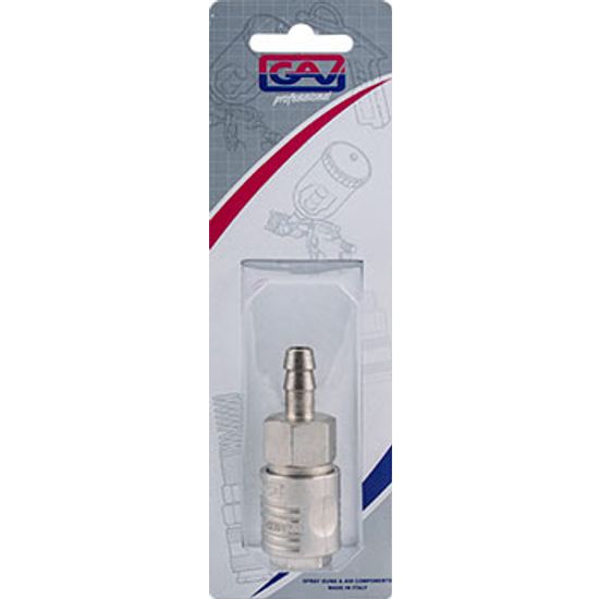 Quick Coupler 8mm Hose Packaged Euroline