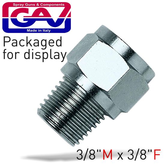 Taper Reducer Bush 3/8 X 3/8 M/f Packaged