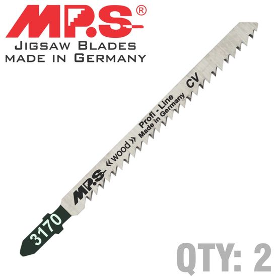 Jigsaw Blade Wood T-shank 8tpi T301cd