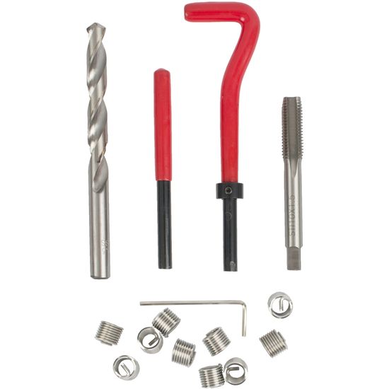 Thread Repair Kit 14pc M10 X 1.5 X 1.5d Internal Thread Carded