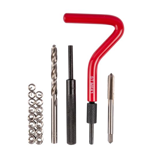 Thread Repair Kit 19pc M6 X 1.0mm Internal (metal Box)