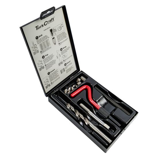Thread Repair Kit 10pc M12 X 1.75mm Internal (metal Box)