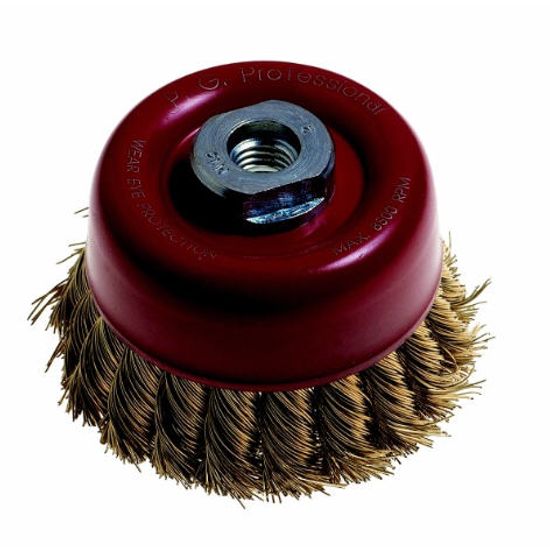 Wire Cup Brush Knotted 65mm14m