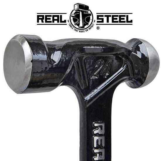 Hammer Ball Pein 700g 24oz Ultra Steel Handle REAL STEEL