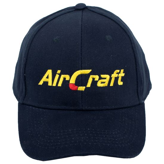 Air Craft Base Ball Cap Navy Blue (one Size Fits All)