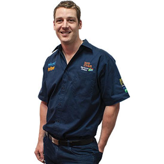Vermont Mens Cotton Shirt Navy Blue 3xl