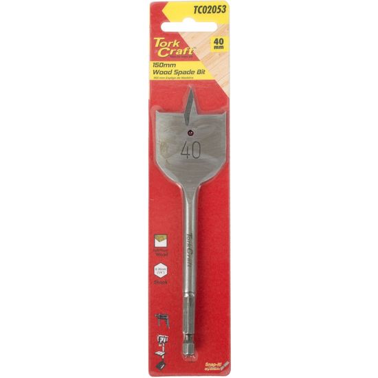 Spade Bit 40mm 150mm
