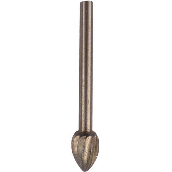 Mini H/speed Cutter 6.4mm Flame 3.2mm Shank
