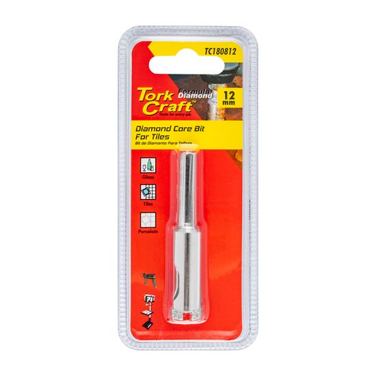 Diamond Core Bit 12mm For Tiles