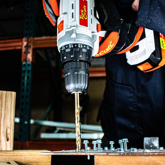 Drill & Impact Driver Twin Pack 20v 2 X 2.0ah Bat Std Charg Carry Bag