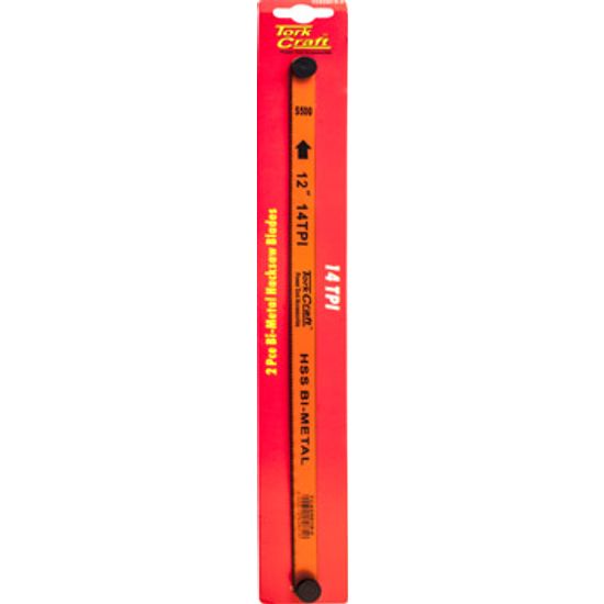 2pc Hacksaw Blade Bi-metal 14tx300 Hanging Card