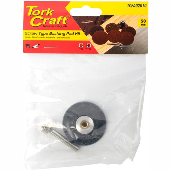 Plastic Backing Pad Screw Type With Arbor For Surface Conditioning Kit