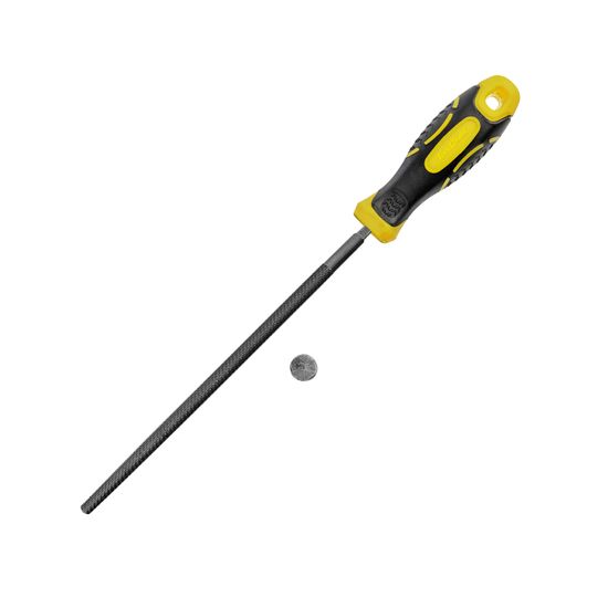 Steel File Round 200mm 2nd Cut