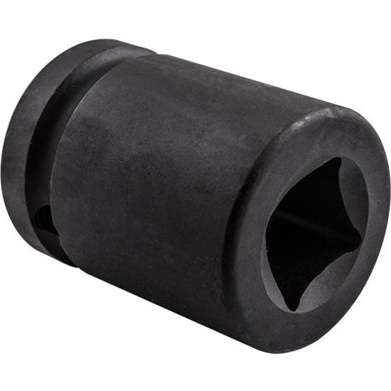 17mm 3/4' Drive 4pt Budd Wheel Impact Socket