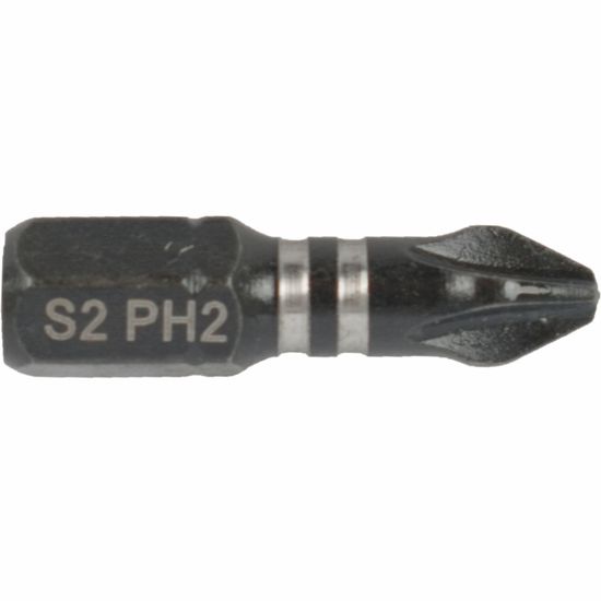 Impact Phil.2 X 25mm Insert Bit Bulk Ph2