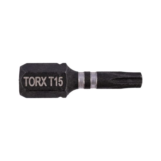 Torx Tx 15 Impact Insert Bit 25mm Bulk
