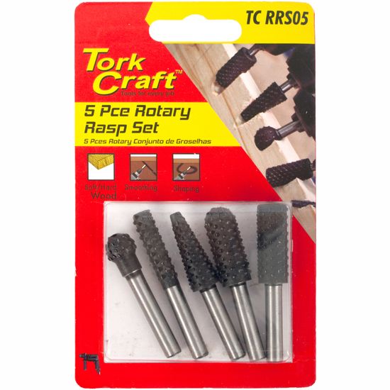 Rotary Rasp Set 5 Piece