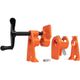 PONY Pro 3/4" 25mm Pipe Clamp Fixture Self Standing Feet