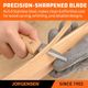 Jorgensen 3pc Whittling Knife Set Incl. 1-1/4" / 1-1/2"/1-3/4" Knives